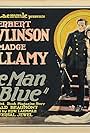 Madge Bellamy and Herbert Rawlinson in The Man in Blue (1925)