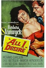 Barbara Stanwyck and Lyle Bettger in All I Desire (1953)