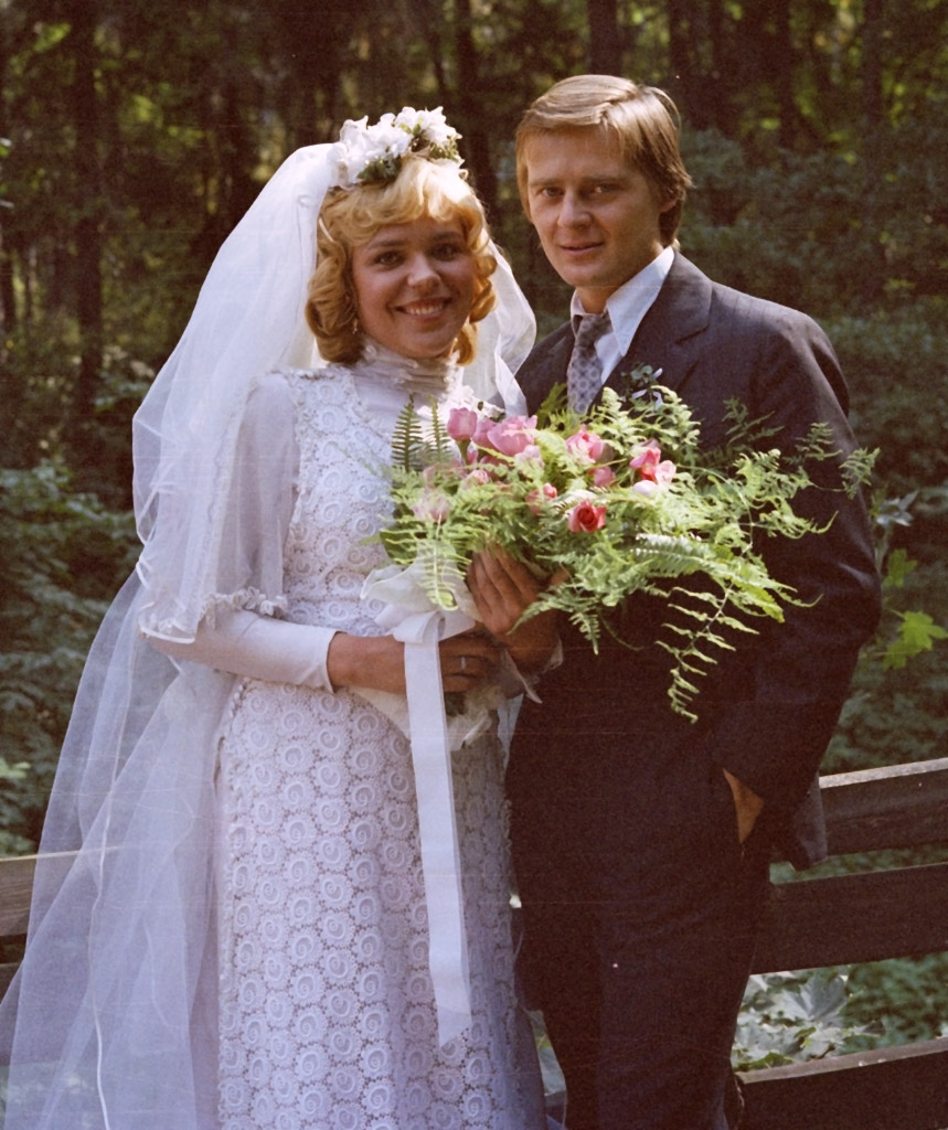 Ivan Lutanský and Dagmar Havlová in Bakalári (1972)