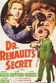 J. Carrol Naish, Lynne Roberts, and Shepperd Strudwick in Dr. Renault's Secret (1942)