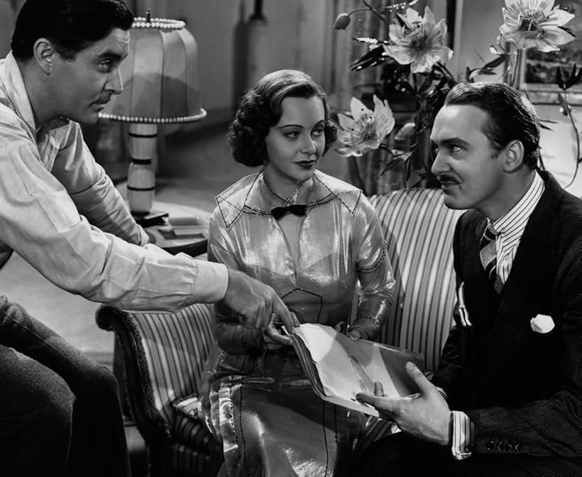 John Boles, Albert Dekker, and Luli Deste in She Married an Artist (1937)