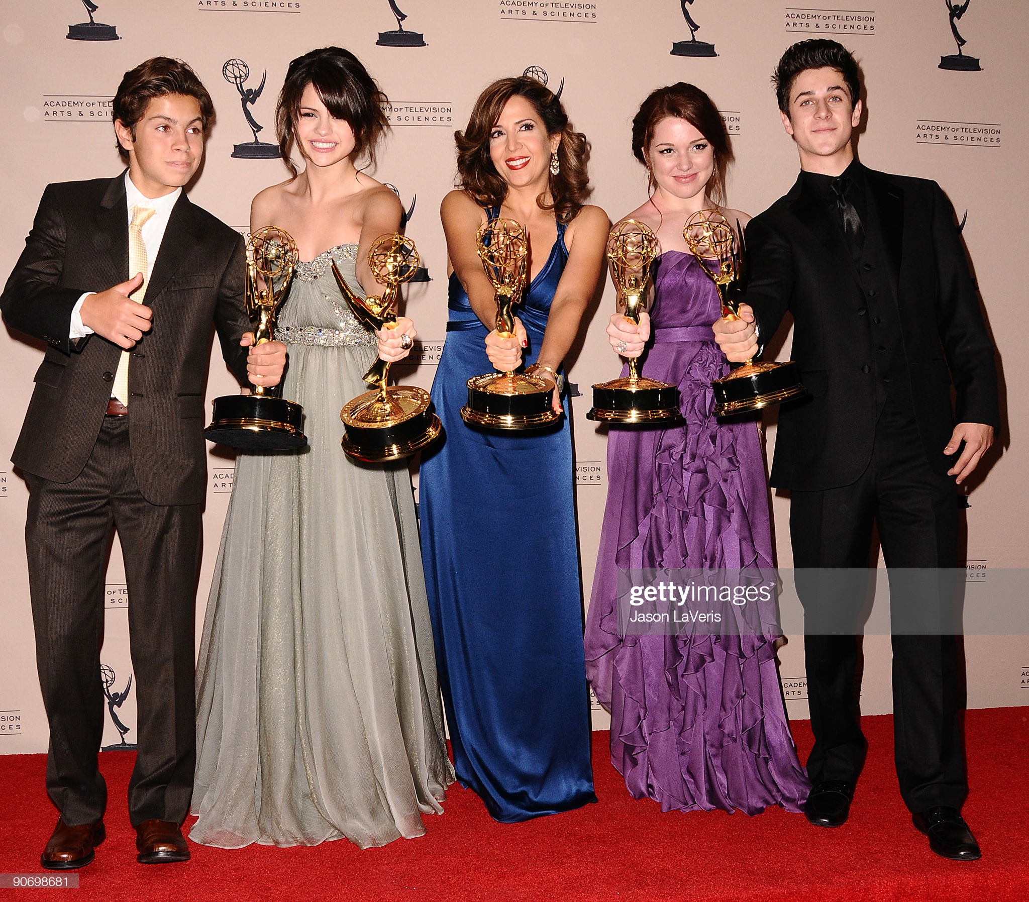 Maria Canals-Barrera and Wizards Cast-Emmy Awards