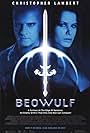 Christopher Lambert and Rhona Mitra in Beowulf (1999)