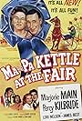 James Best, Oliver Blake, Zachary Charles, Percy Kilbride, Marjorie Main, Lori Nelson, and Emory Parnell in Ma and Pa Kettle at the Fair (1952)