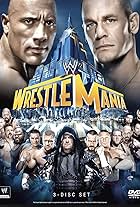 Mark Calaway, Mark Henry, Dwayne Johnson, Paul Levesque, Paul Wight, John Cena, Brock Lesnar, Randy Orton, CM Punk, Ryan Reeves, Colby Lopez, Stephen Farrelly, Alberto Del Rio, Jake Hager, Jonathan Good, and Joe Anoa'i in WrestleMania 29 (2013)