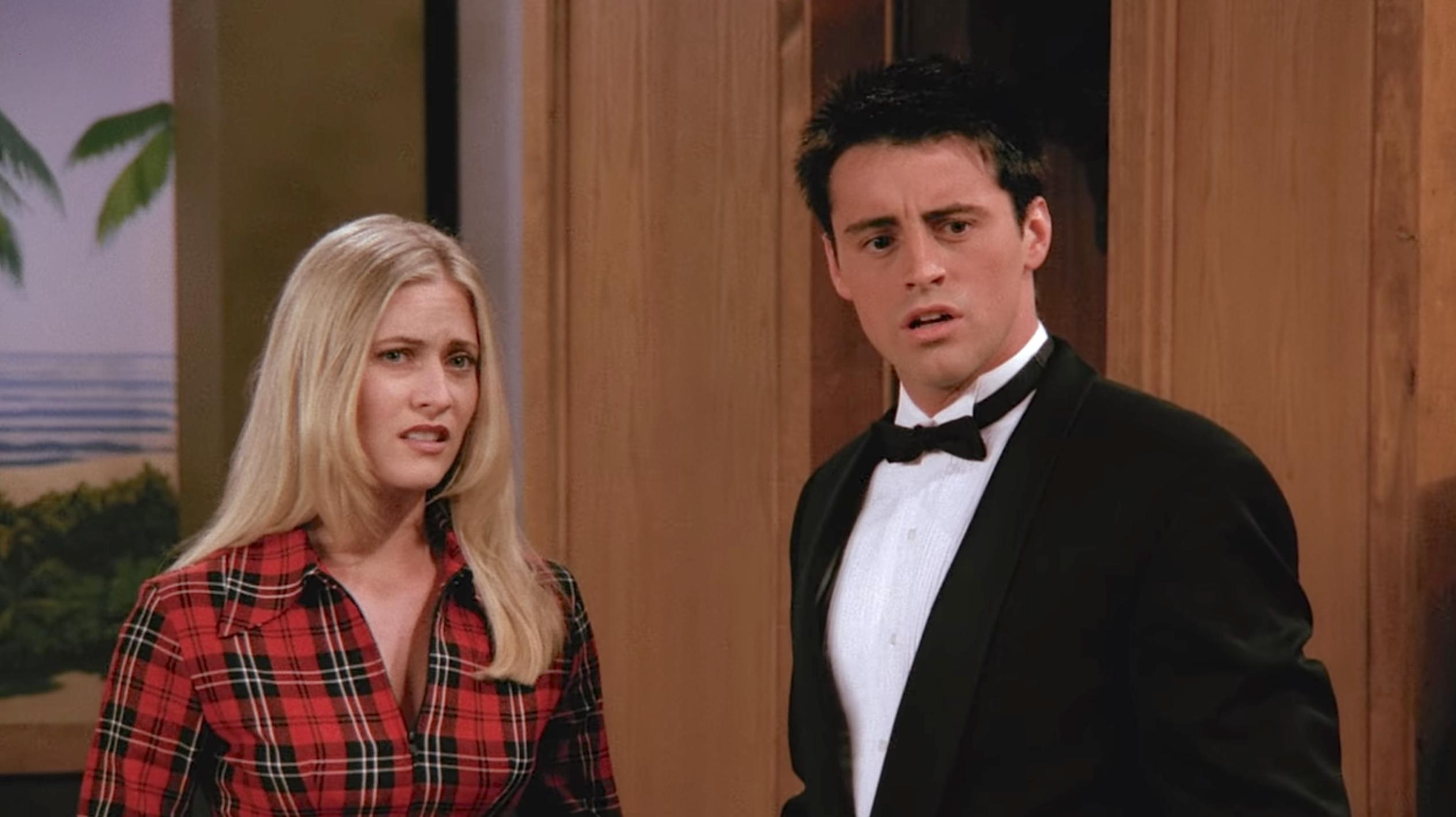 Matt LeBlanc and Emily Procter in Friends (1994)