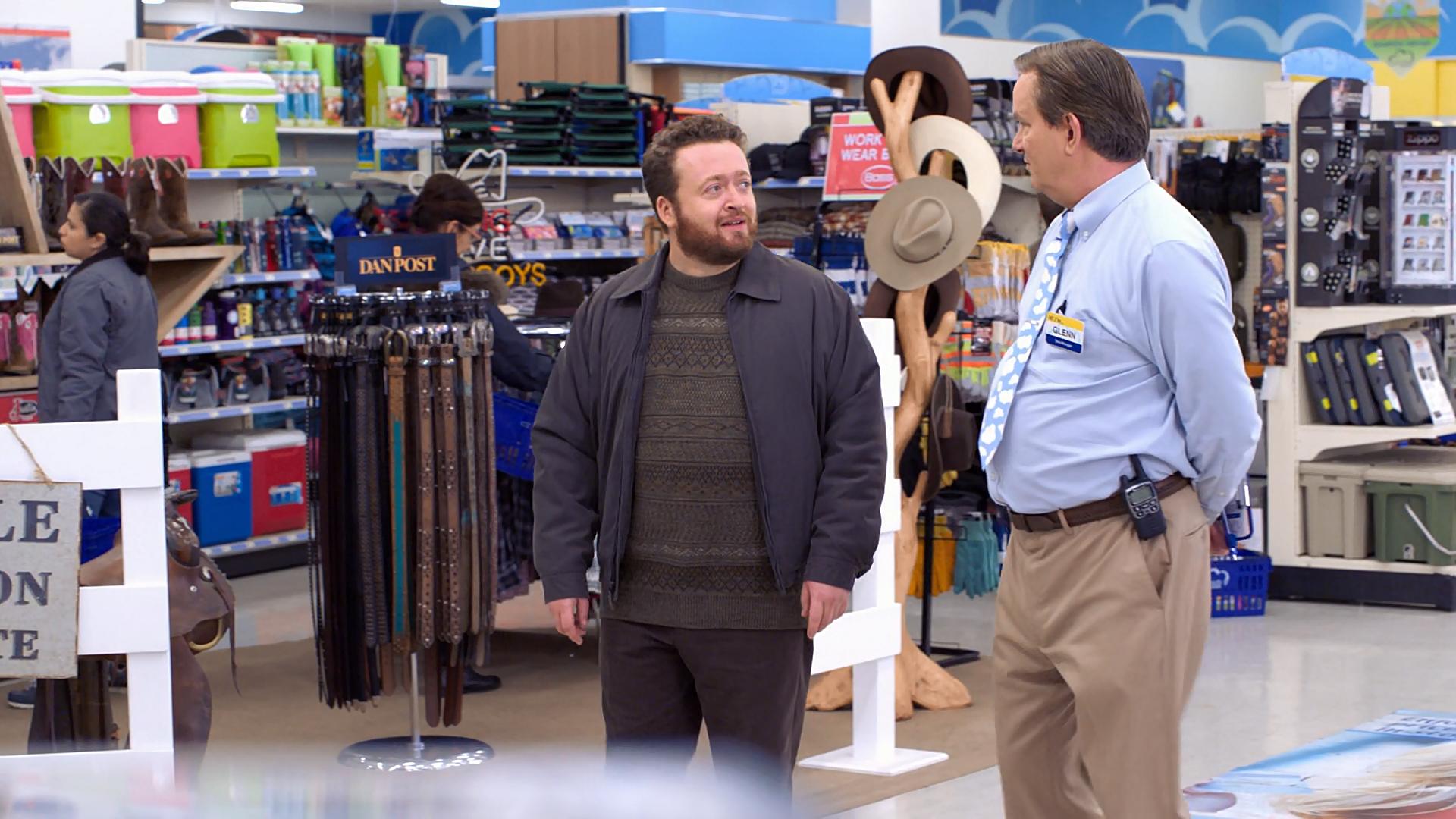 Mark McKinney and Neil Casey in Superstore (2015)