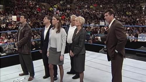 Gerald Brisco, Pat Patterson, Linda McMahon, Shane McMahon, Stephanie McMahon, and Vince McMahon in WWE Smackdown! (1999)