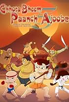 Rajiv Chilaka, Julie Tejwani, Jigna Bhardwaj, Rajesh Kava, Rupa Bhimani, Raj, and Vatsal Dubey in Chhota Bheem Paanch Ajoobe (2014)