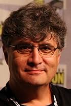 Maurice LaMarche at Comic-Con 2006, speaking on the Pinky and The Brain panel