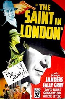 George Sanders in The Saint in London (1939)