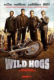 John Travolta, William H. Macy, Tim Allen, and Martin Lawrence in Wild Hogs (2007)