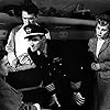 Richard Attenborough, Stanley Baker, and Mai Zetterling in Jet Storm (1959)