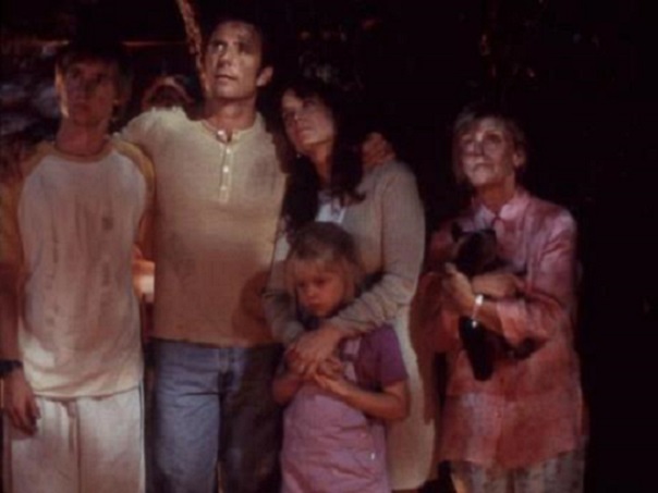 Megan Gallagher, Eric Lutes, Patty McCormack, Greg Cipes, and Sofia Vassilieva in Inhabited (2003)