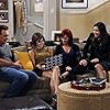 Carrie Preston, Patrick Warburton, Miranda Cosgrove, and Mia Serafino in Crowded (2016)