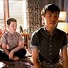 Ryan Phuong and Iain Armitage in Young Sheldon (2017)