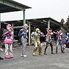 Hiroshi Kamiya, Kazuya Nakai, Akio Ôtsuka, Yuki Ono, Tetsuji Sakakibara, Mao Ichimichi, Shota Taguchi, Takumi Kizu, Taiki Yamazaki, Yosuke Kishi, and Sakurako Okubo in Uchû Sentai Kyurenjâ (2017)