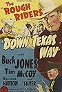 Tim McCoy, Raymond Hatton, and Buck Jones in Down Texas Way (1942)