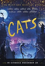 Judi Dench, Ian McKellen, James Corden, Idris Elba, Jennifer Hudson, Rebel Wilson, Taylor Swift, Jason Derulo, and Francesca Hayward in Cats (2019)