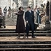 Jessica Williams and Callum Turner in Fantastic Beasts: The Secrets of Dumbledore (2022)