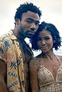 Jhené Aiko and Donald Glover in Childish Gambino: Telegraph Ave (2014)