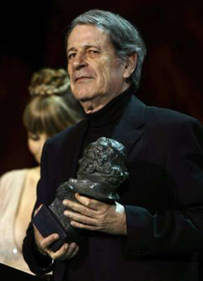 José Manuel Cervino and Elsa Pataky in XXII Premios Anuales de la Academia (2008)