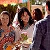 Maria Conchita Alonso, Virginia Montero, and Santino Fontana in Off the Menu (2018)