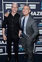 Andy Cohen and Anderson Cooper at an event for Watch What Happens Live with Andy Cohen (2009)