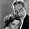 Katharine Hepburn and Adolphe Menjou in Morning Glory (1933)