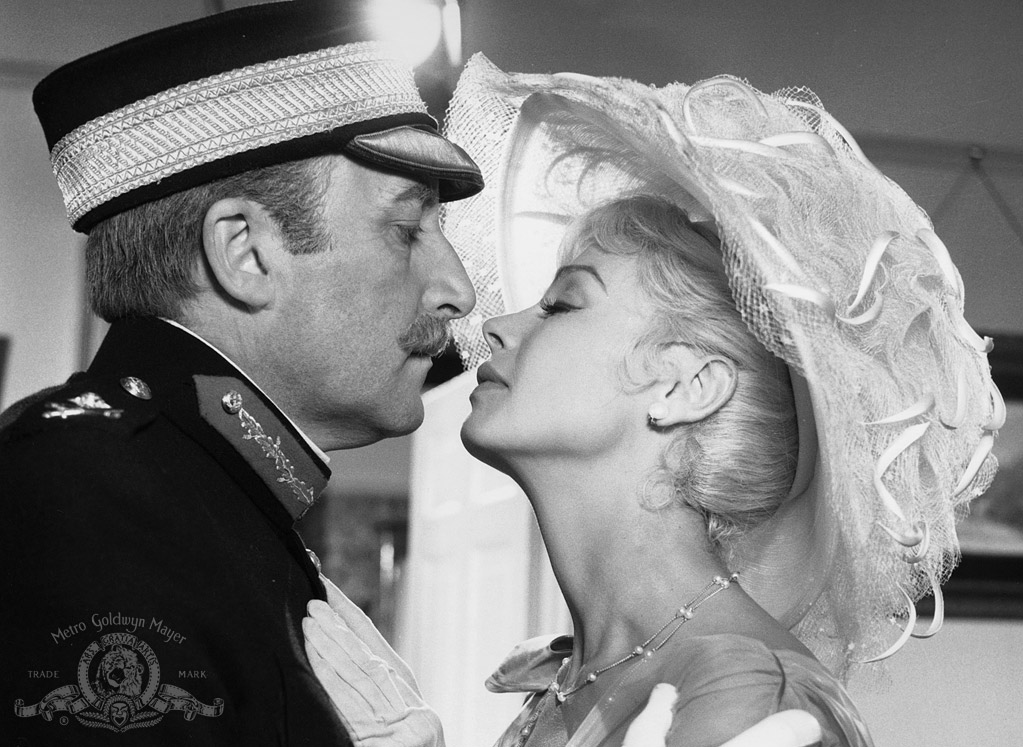 Peter Sellers and Dany Robin in Waltz of the Toreadors (1962)