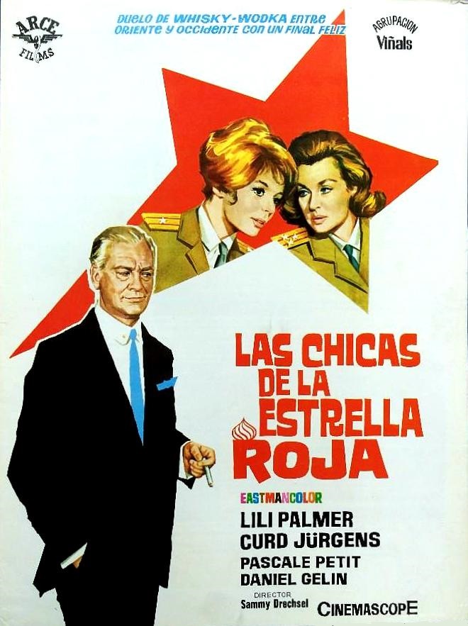 Curd Jürgens, Lilli Palmer, and Pascale Petit in An Affair of States (1966)