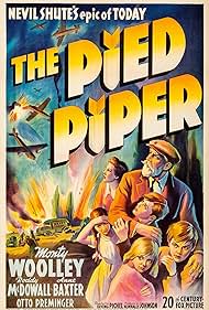 Anne Baxter, Roddy McDowall, and Monty Woolley in The Pied Piper (1942)