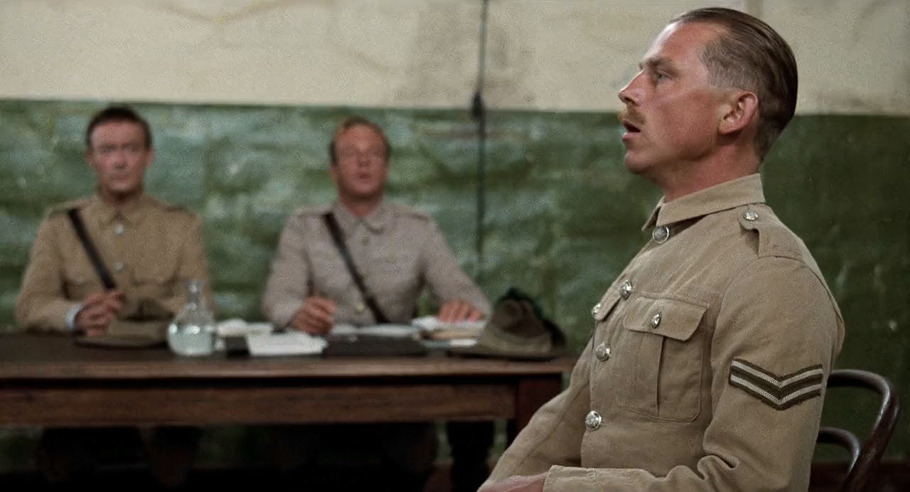 Chris Haywood, Jack Thompson, and Edward Woodward in Breaker Morant (1980)