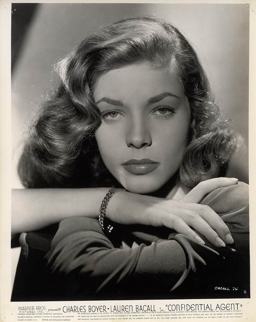 Lauren Bacall in Confidential Agent (1945)