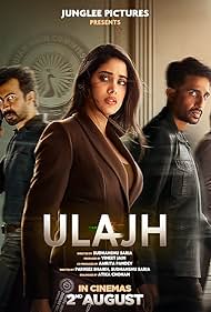 Meiyang Chang, Gulshan Devaiah, Rajesh Tailang, Roshan Mathew, and Janhvi Kapoor in Ulajh (2024)