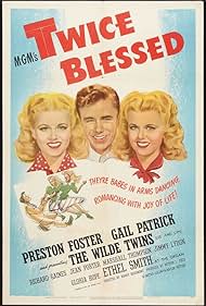 Preston Foster, Lee Wilde, and Lyn Wilde in Twice Blessed (1945)