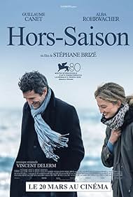 Guillaume Canet and Alba Rohrwacher in Out of Season (2023)