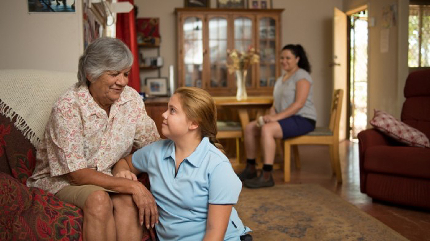 Lynette Narkle and Ngaire Pigram in Maap Mordak (2015)