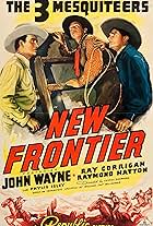 John Wayne, Ray Corrigan, and Raymond Hatton in New Frontier (1939)