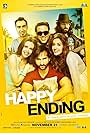 Govinda, Saif Ali Khan, Ranvir Shorey, Ileana D'Cruz, and Kalki Koechlin in Happy Ending (2014)