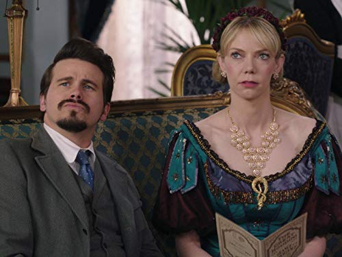 Jason Ritter and Riki Lindhome in Another Period (2013)