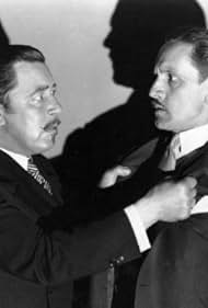 Fredric March and Warner Oland in The Studio Murder Mystery (1929)