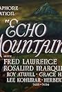 Echo Mountain (1936)