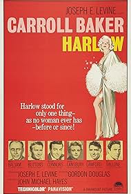 Leslie Nielsen, Martin Balsam, Red Buttons, Angela Lansbury, Carroll Baker, Mike Connors, Peter Lawford, and Raf Vallone in Harlow (1965)