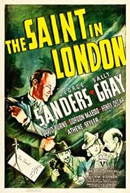 George Sanders and Sally Gray in The Saint in London (1939)