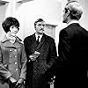 Julian Glover, Nigel Davenport, and Linda Thorson in The Avengers (1961)