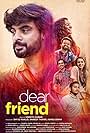 Arjun Lal, Tovino Thomas, Darshana Rajendran, Basil Joseph, Arjun Radhakrishnan, and Sanchana Natarajan in Dear Friend (2022)