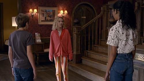 Preston Oliver, Elle Graham, and Kyliegh Curran in Secrets of Sulphur Springs (2021)