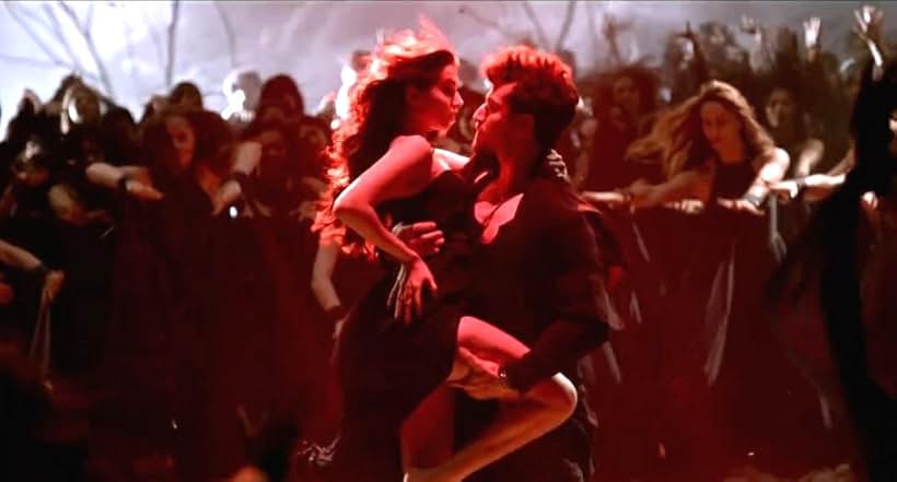 Tara Sutaria and Tiger Shroff in Heropanti 2 (2022)