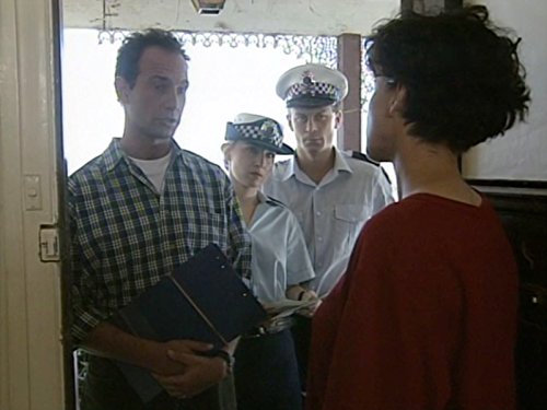 Jane Allsop, Grant Bowler, Lisa McCune, and Martin Sacks in Blue Heelers (1994)